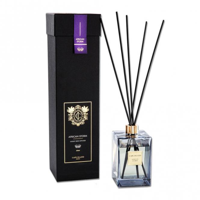 CAPE ISLAND home fragrance with sticks AFRICAN STORM 500ml