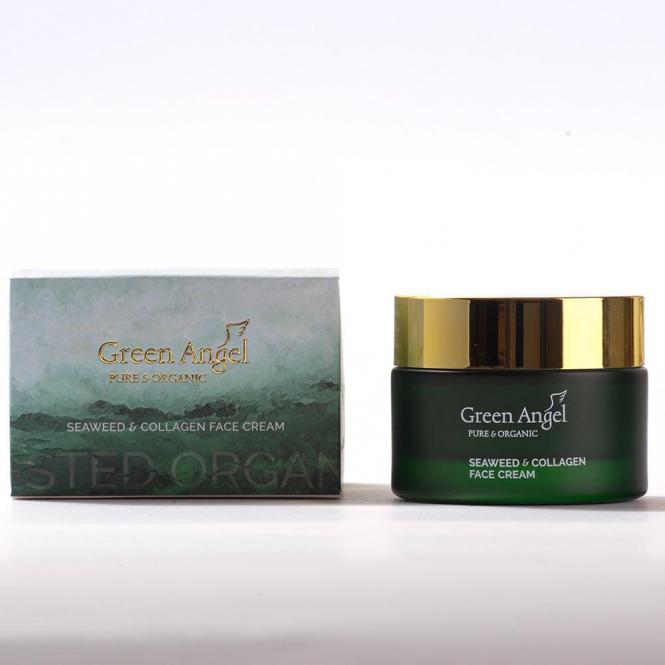 GREEN ANGEL face cream SEAWEED AND amp; COLLAGEN 50ml