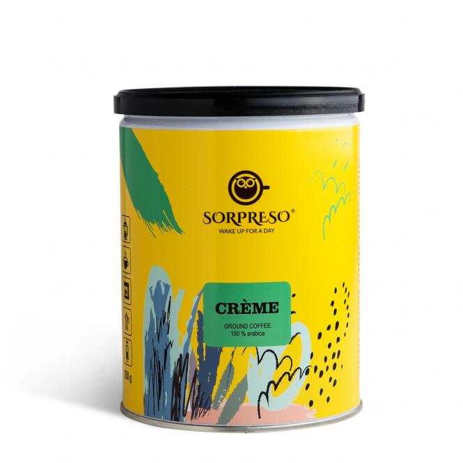 Jahvatatud kohv SORPRESO CREME 250g (purki)