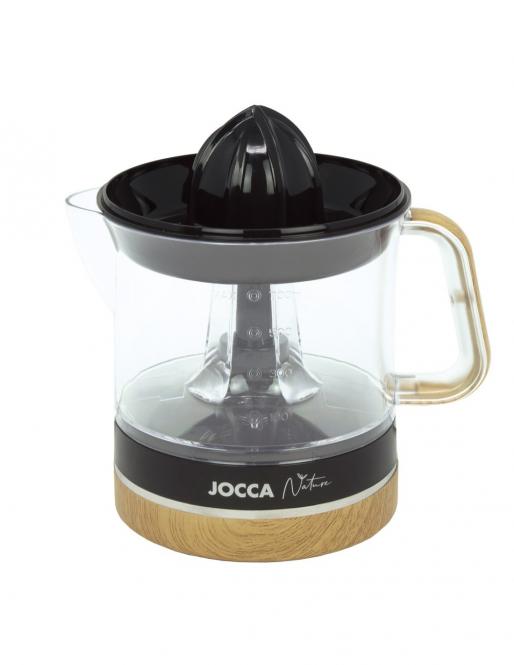 JOCCA Electric citrus juicer 2184N 0.7l black/wood details