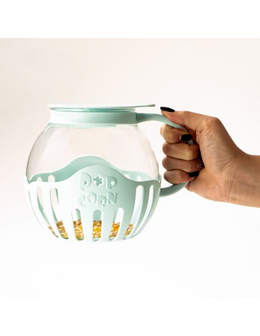 JOCCA Microwave popcorn maker, turquoise, 2423