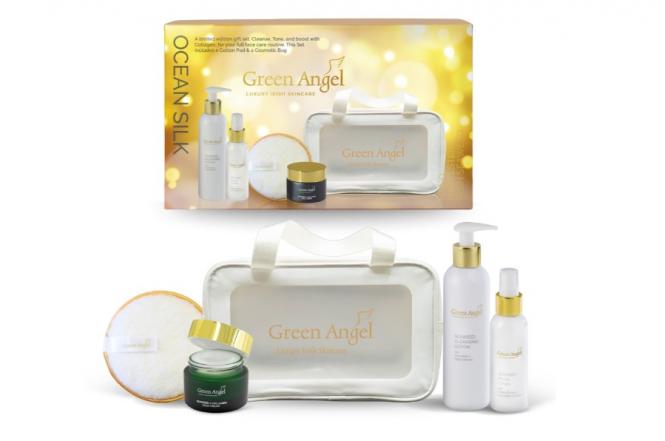 GREEN ANGEL oCEANSILK SKINCARE gift set
