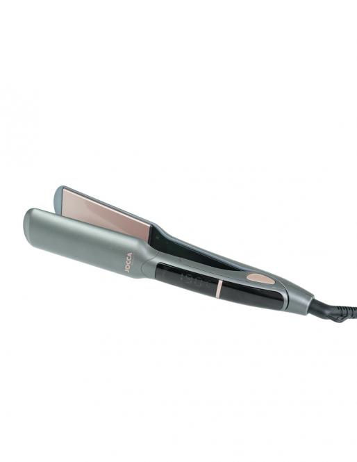 JOCCA Professional hair straightener with ceramic plates 2758 silver/rose color