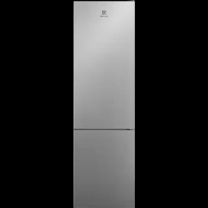 Electrolux 201 cm high, steel-colored No Frost refrigerator with freezer LNT5ME36U1