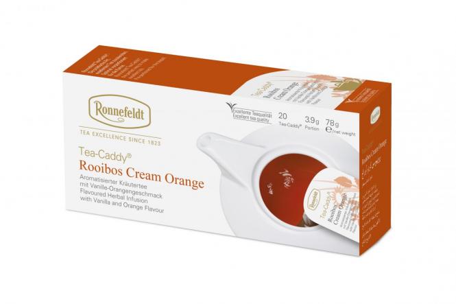 Tea Caddy® Taimetee Rooibos Cream Orange